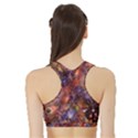 Fantasy Surreal Animals Psychedelic Pattern Sports Bra with Border View2