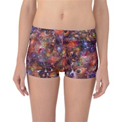 Fantasy Surreal Animals Psychedelic Pattern Reversible Boyleg Bikini Bottoms