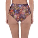 Fantasy Surreal Animals Psychedelic Pattern Reversible High-Waist Bikini Bottoms View2