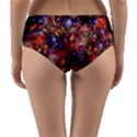 Fantasy Surreal Animals Psychedelic Pattern Reversible Mid-Waist Bikini Bottoms View2