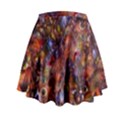 Fantasy Surreal Animals Psychedelic Pattern Mini Flare Skirt View2