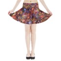 Fantasy Surreal Animals Psychedelic Pattern Mini Flare Skirt View3