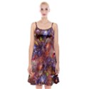 Fantasy Surreal Animals Psychedelic Pattern Spaghetti Strap Velvet Dress View1