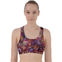 Fantasy Surreal Animals Psychedelic Pattern Back Weave Sports Bra View1