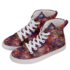 Fantasy Surreal Animals Psychedelic Pattern Women s Hi-top Skate Sneakers by danenraven