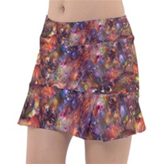 Fantasy Surreal Animals Psychedelic Pattern Classic Tennis Skirt