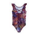 Fantasy Surreal Animals Psychedelic Pattern Kids  Frill Swimsuit View2