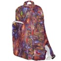 Fantasy Surreal Animals Psychedelic Pattern Double Compartment Backpack View1