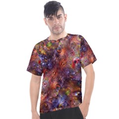 Fantasy Surreal Animals Psychedelic Pattern Men s Sport Top by danenraven