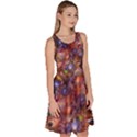 Fantasy Surreal Animals Psychedelic Pattern Knee Length Skater Dress With Pockets View3