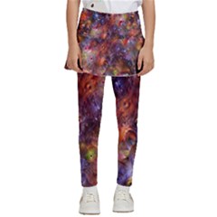 Fantasy Surreal Animals Psychedelic Pattern Kids  Skirted Pants