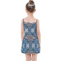 Turquoise symmetry Kids  Summer Sun Dress View2