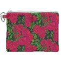 Seamless-pattern-with-colorful-bush-roses Canvas Cosmetic Bag (XXL) View1