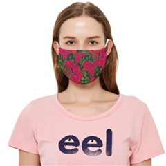 Seamless-pattern-with-colorful-bush-roses Cloth Face Mask (adult) by BangZart