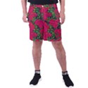 Seamless-pattern-with-colorful-bush-roses Men s Pocket Shorts View1