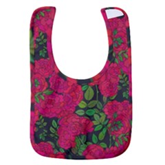 Seamless-pattern-with-colorful-bush-roses Baby Bib by BangZart