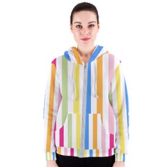 Stripes-g9dd87c8aa 1280 Women s Zipper Hoodie