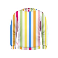 Stripes-g9dd87c8aa 1280 Kids  Sweatshirt by Smaples