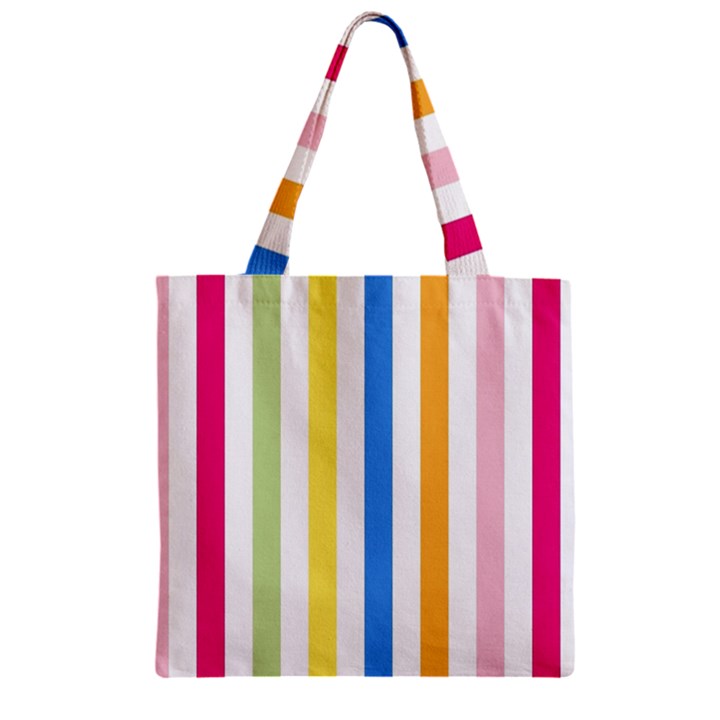 Stripes-g9dd87c8aa 1280 Zipper Grocery Tote Bag