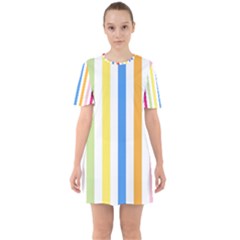 Stripes-g9dd87c8aa 1280 Sixties Short Sleeve Mini Dress by Smaples