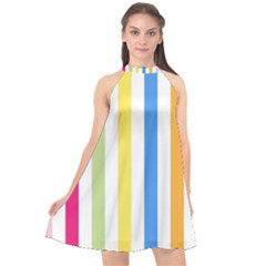 Stripes-g9dd87c8aa 1280 Halter Neckline Chiffon Dress  by Smaples