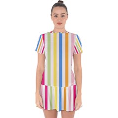 Stripes-g9dd87c8aa 1280 Drop Hem Mini Chiffon Dress by Smaples