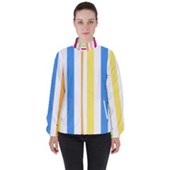 Stripes-g9dd87c8aa 1280 Women s High Neck Windbreaker by Smaples