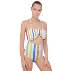 Stripes-g9dd87c8aa 1280 Scallop Top Cut Out Swimsuit by Smaples