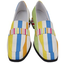 Stripes-g9dd87c8aa 1280 Women s Chunky Heel Loafers by Smaples