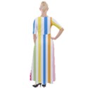 Stripes-g9dd87c8aa 1280 Half Sleeves Maxi Dress View2