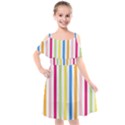 Stripes-g9dd87c8aa 1280 Kids  Cut Out Shoulders Chiffon Dress View1