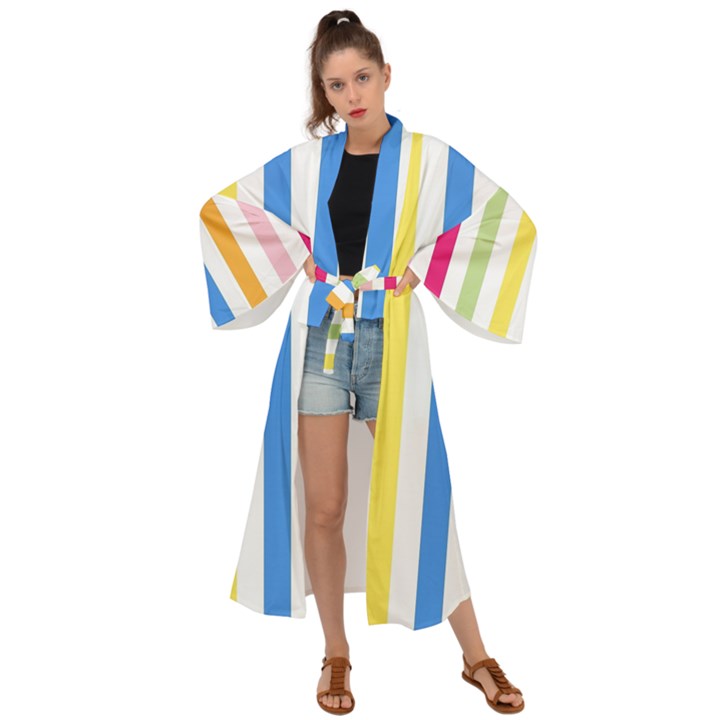 Stripes-g9dd87c8aa 1280 Maxi Kimono