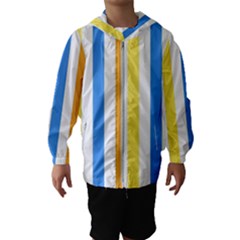 Stripes-g9dd87c8aa 1280 Kids  Hooded Windbreaker by Smaples