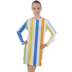 Stripes-g9dd87c8aa 1280 Long Sleeve Hoodie Dress