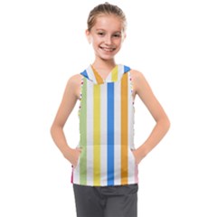 Stripes-g9dd87c8aa 1280 Kids  Sleeveless Hoodie by Smaples