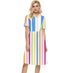 Stripes-g9dd87c8aa 1280 Button Top Knee Length Dress