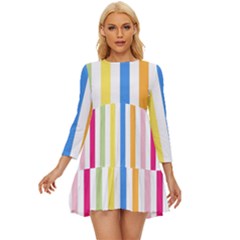 Stripes-g9dd87c8aa 1280 Long Sleeve Babydoll Dress