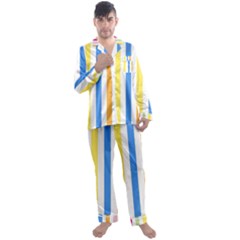 Stripes-g9dd87c8aa 1280 Men s Long Sleeve Satin Pajamas Set by Smaples