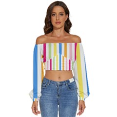 Stripes-g9dd87c8aa 1280 Long Sleeve Crinkled Weave Crop Top