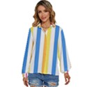 Stripes-g9dd87c8aa 1280 Women s Long Sleeve Button Down Shirt View1