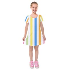 Stripes-g9dd87c8aa 1280 Kids  Short Sleeve Velvet Dress