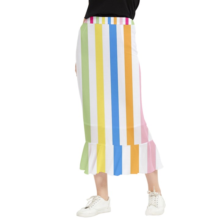 Stripes-g9dd87c8aa 1280 Maxi Fishtail Chiffon Skirt