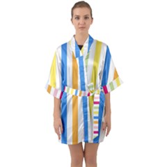 Stripes-g9dd87c8aa 1280 Half Sleeve Satin Kimono  by Smaples