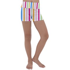 Stripes-g9dd87c8aa 1280 Kids  Lightweight Velour Yoga Shorts by Smaples