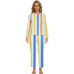 Stripes-g9dd87c8aa 1280 Womens  Long Sleeve Lightweight Pajamas Set