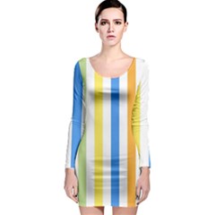 Stripes-g9dd87c8aa 1280 Long Sleeve Bodycon Dress by Smaples