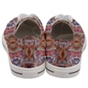 Pastels kaleidoscope Women s Low Top Canvas Sneakers View4