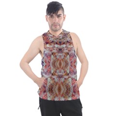 Pastels Kaleidoscope Men s Sleeveless Hoodie by kaleidomarblingart