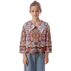 Pastels Kaleidoscope Kids  Sailor Shirt by kaleidomarblingart