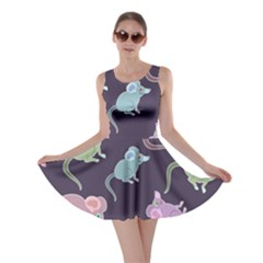 Animals Mouse Cartoon Skater Dress by artworkshop